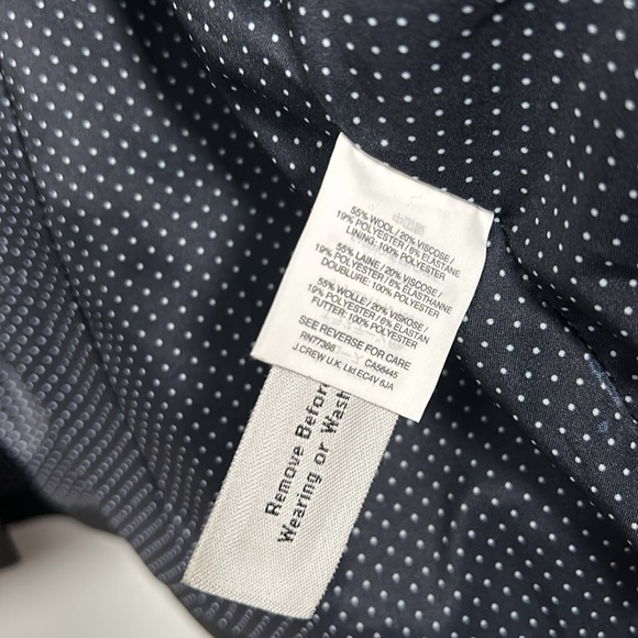 J. Crew Women’s Black Wool Single Breasted Blazer size 4 - Picture 14 of 16